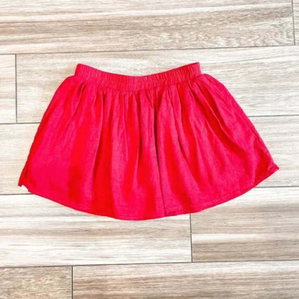 NEW! SweetHoney Red Skirt, Size 10Y